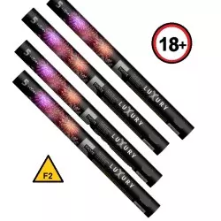 Paquet de 4 chandelles TRC27 LUXURY , chandelle très puissantes