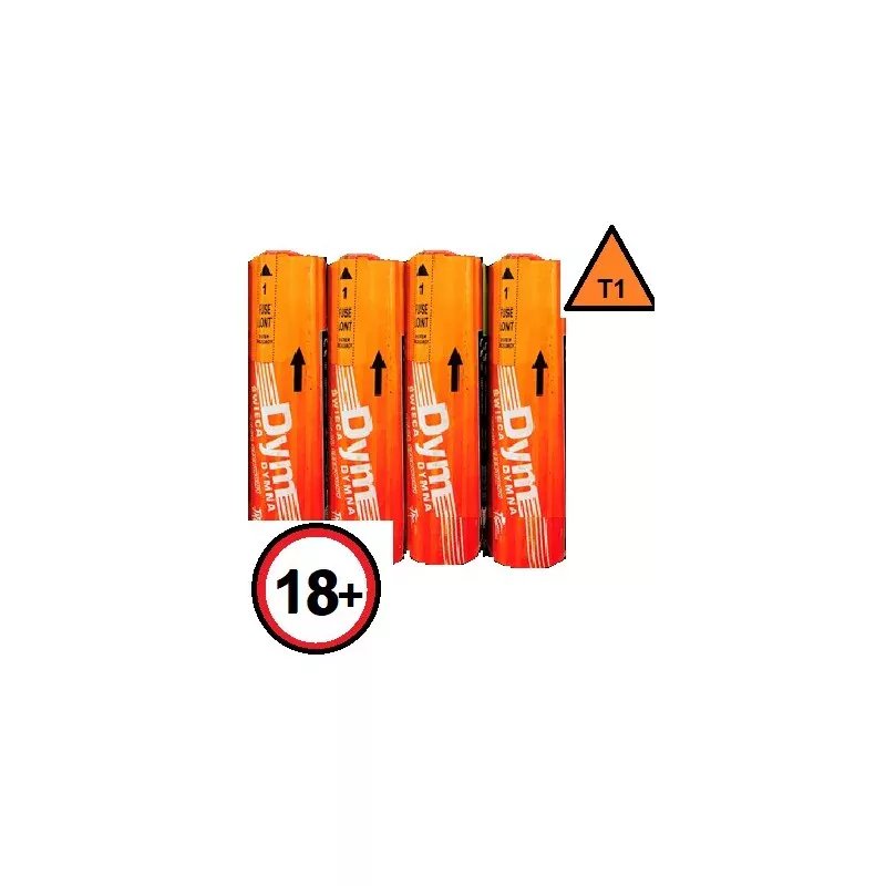 Assortiment 4 Fumigènes Rouge