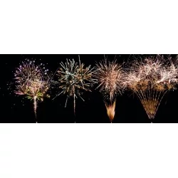 PORTABLE LPF 120 Tirs 25mm 2min de Feu d'artifice automatique