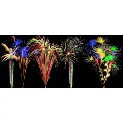 PORTABLE LPF 197 Tirs 20mm 1MIN30 de Feu d'artifice automatique
