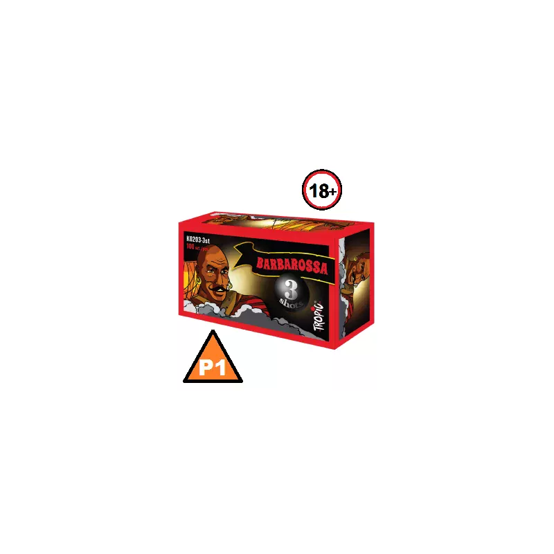 Pétard Effaroucheur triple détonations en boîte de 50 pièces de la marque Tropic Pétard Effaroucheur triple détonations en boîte de 50 pièces de la marque Tropic