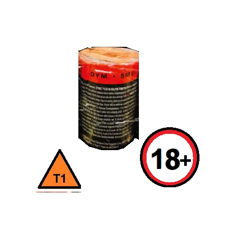 1 Pot Fumigène Rouge