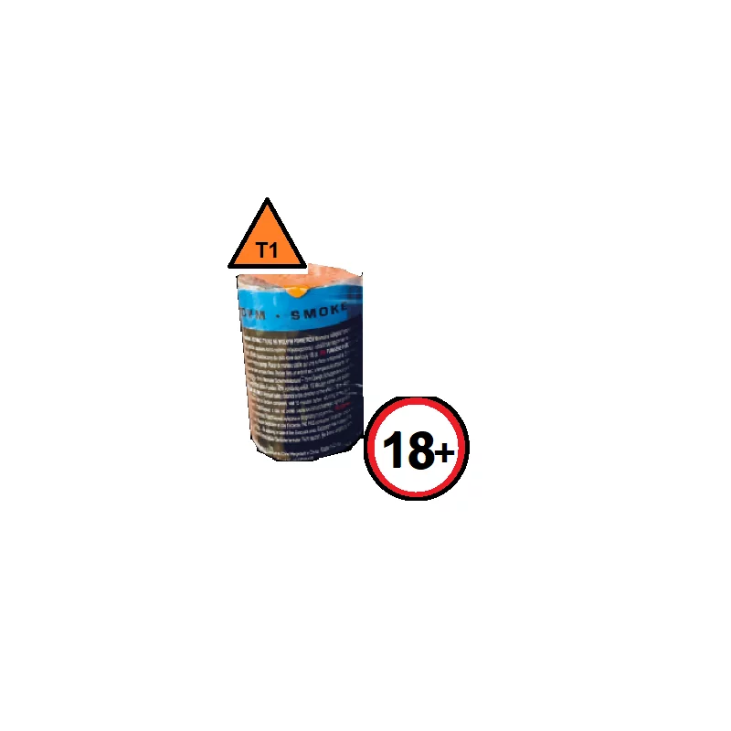 1 Pot Fumigène Bleu