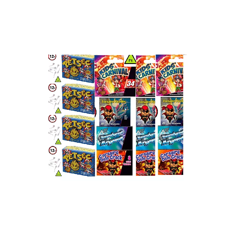 ASSORTIMENT LUMIKID'S F1 x302