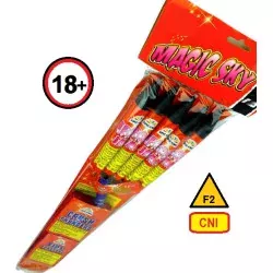 Assortiment Artifice et fusées 21 pièces Magic Sky