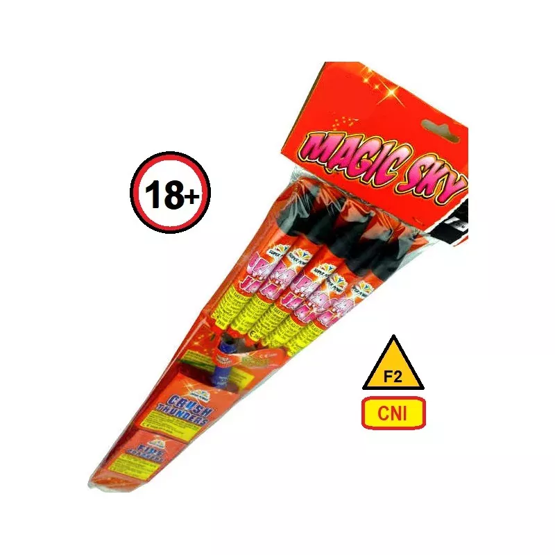 Assortiment Artifice et fusées 21 pièces Magic Sky