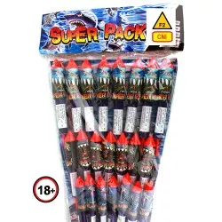 Super Pack 22 fusées assorties