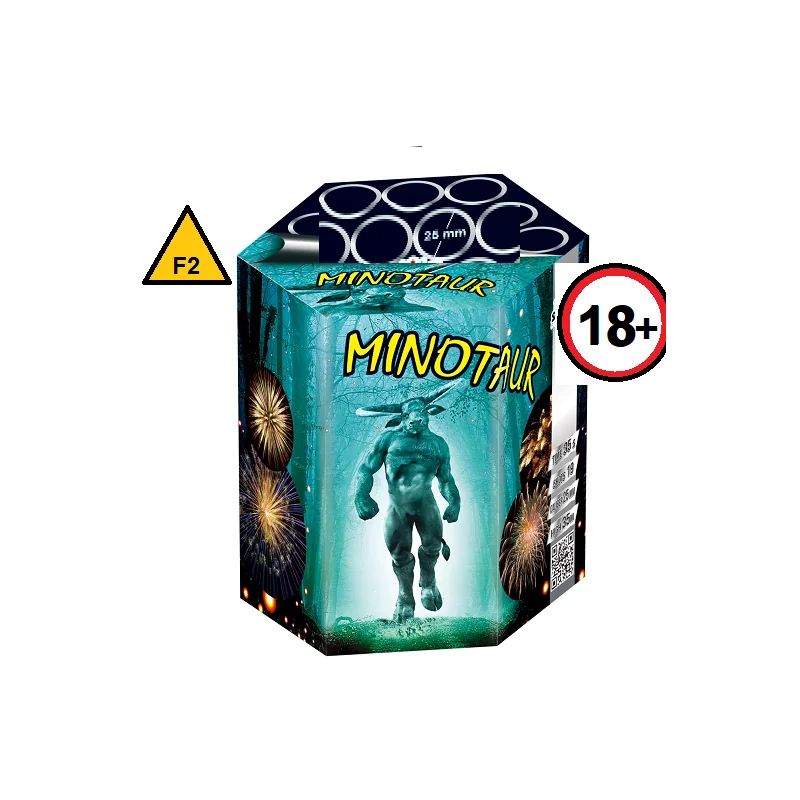 Batterie d'artifice 19 départ, très puissantes, effet spectaculaire