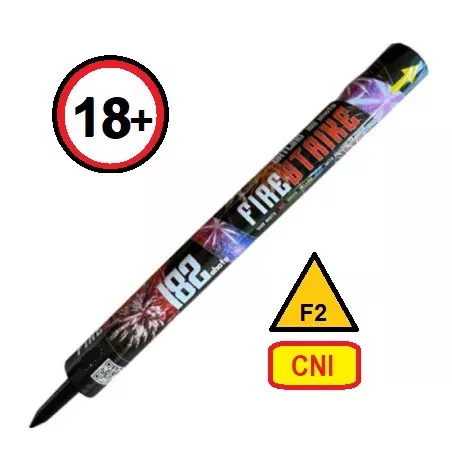 Chandelle TG182 FIRE STRIKE 182 tirs, 12 tubes 12,75 mm.