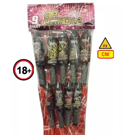 Pochette feu d'artifice pour particulier, superbe effet