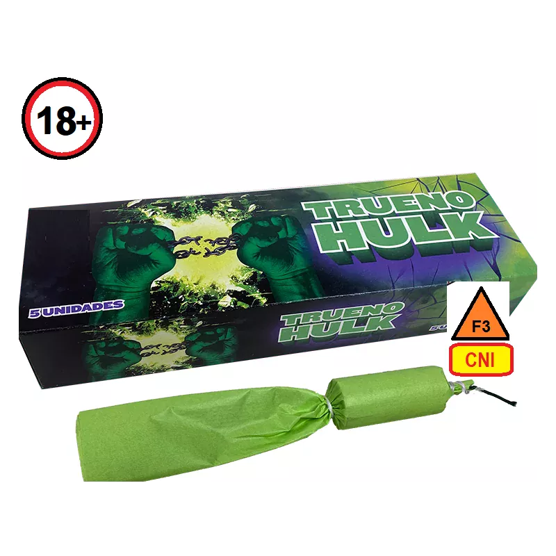 PÉTARDS HULK F3 x5