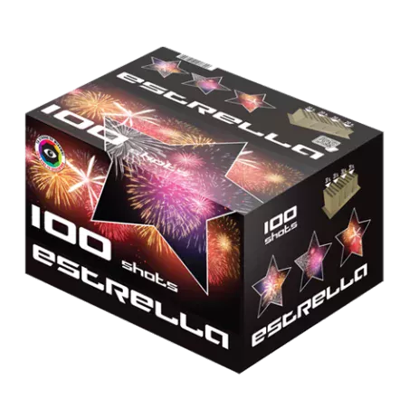Coffret d'artifices l'etoile 100 départs chez ADRM AUX 3 MOULINS ARTIFICES