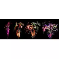 PORTABLE LPF 223 Tirs 25mm 2min de Feu d'artifice automatique