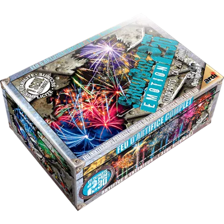Feu d'artifice automatique portable showbox EMOTION 2 minutes 30 de la marque Ardi