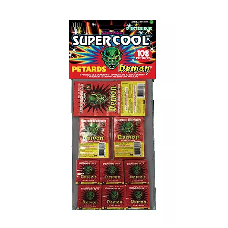 ASSORTIMENT SUPER 108 PÉTARDS F2
