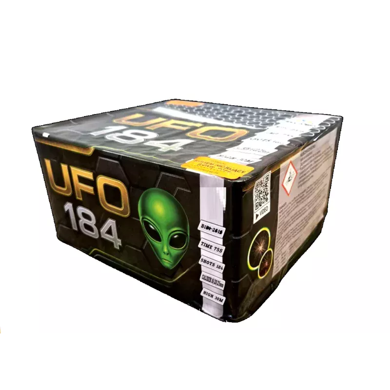 Feu d'artifice Super Puissant 184 Tirs jusqu'a 25 mm !