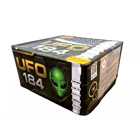 Feu d'artifice Super Puissant 184 Tirs jusqu'a 25 mm !