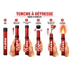 Torche secours / stade ROUGE