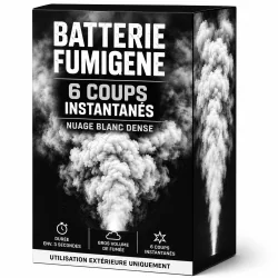 Fumigène Aérien Blanc en Batterie
