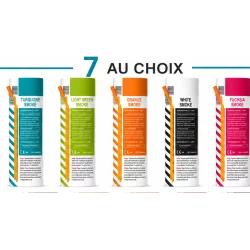 Tubes fumigènes électriques couleur turquoise vert orange fuchsia blanc flash pour mariage et événements