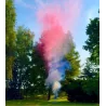 Batterie de fumigène aérien rouge